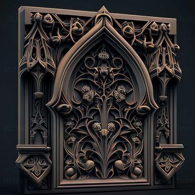 3D model Gothic (STL)